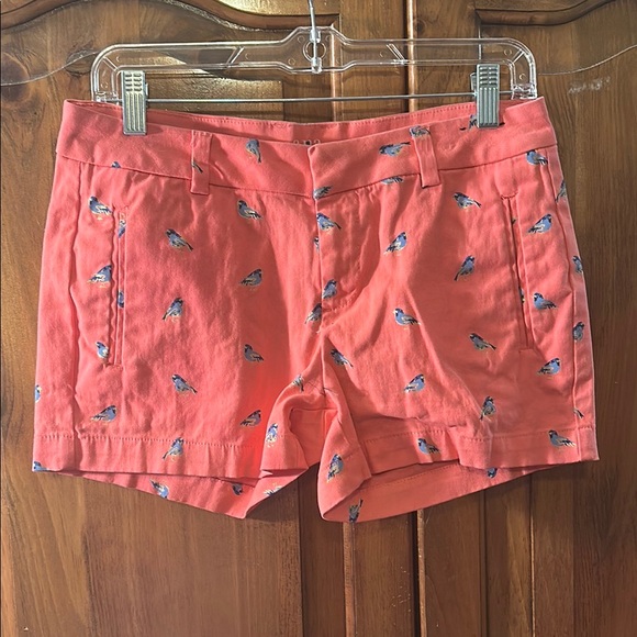 a.n.a Pants - NWOT Women's Coral Bird Print Shorts